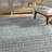 Tomas Southwestern Machine Woven Aqua/Gray Area Rug-1769740898