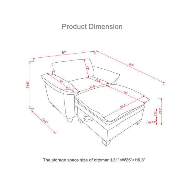 Dimensions du produit