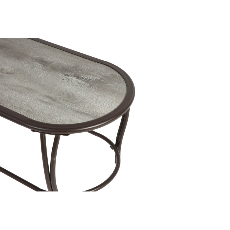 Ensemble de mobilier d'extérieur 4 pièces, ensemble de conversation en osier pour terrasse, canapé en rotin brun avec coussin