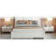 Queen size platform bed with 2 large drawers, pull-out bed-121110567