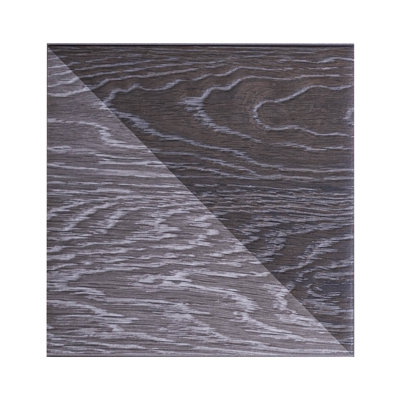 Carreau de plancher et de métro en porcelaine d'aspect bois de 7 po x 7 po