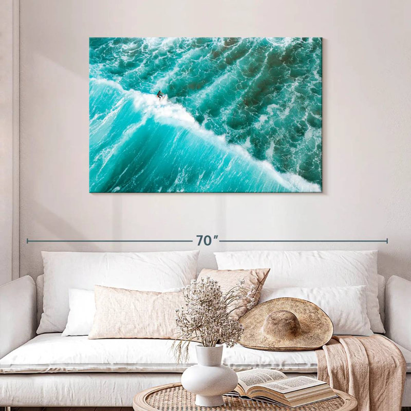 Catch The Wave, 30" H x 45" W