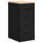 Solid Wood Single Storage Cabinet ( 85cm H x 40cm W x 51cm D)-1863303433