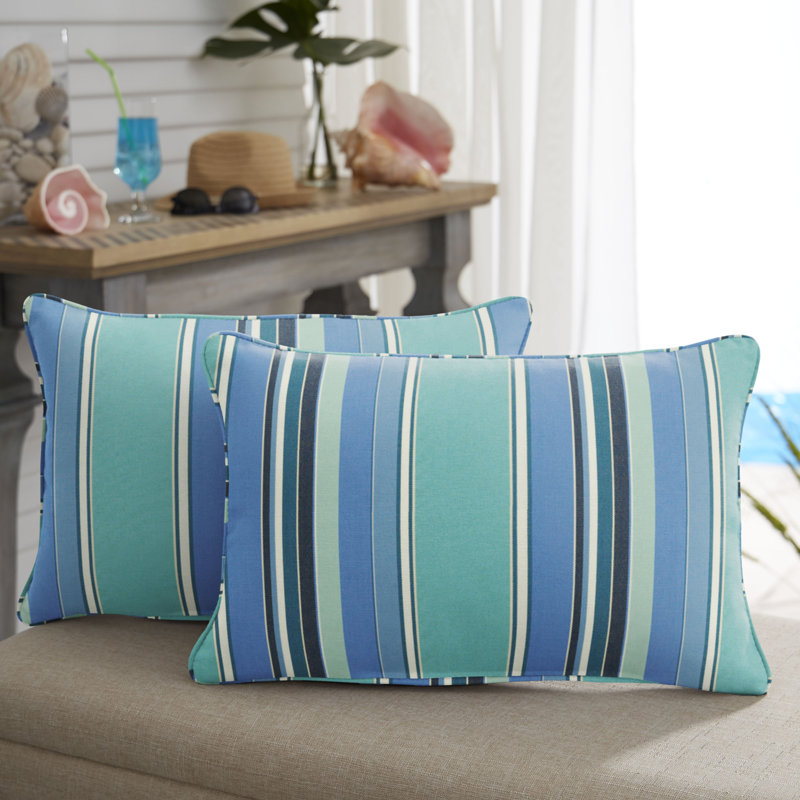 Outdoor Rectangle Pillow Cover & Insert, 13"H x 20"W