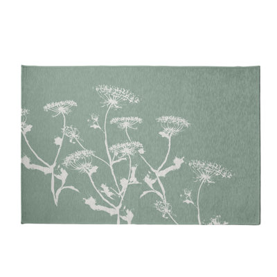 Alvordton Chenille Floral Indoor Rug