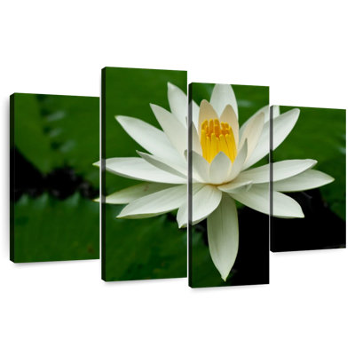 Harnek White Lotus Flower