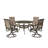 3 Piece Outdoor Patio Dining Set