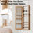 Over The Door Jewelry Armoire with Mirror-1204639024