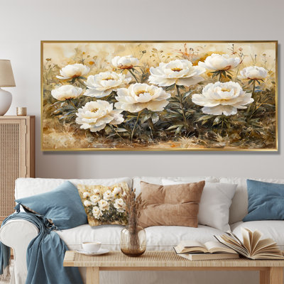 Drayk pivoines dans la montagne Meadow II - pivoines, art mural