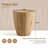 21.06-inch Retro Barrel-shaped Coffee Table: Natural Wood Grain + Barrel-shaped Design, Infusing A Retro Charm Into The Office/dining Room/living Room
