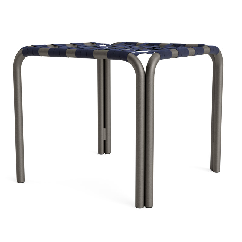 Kantan Outdoor Square Side Table, Mica, Marine