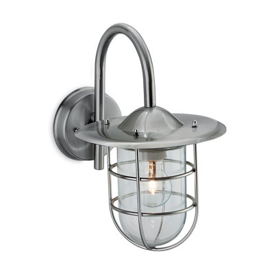 Cage 32cm H Outdoor Barn Light