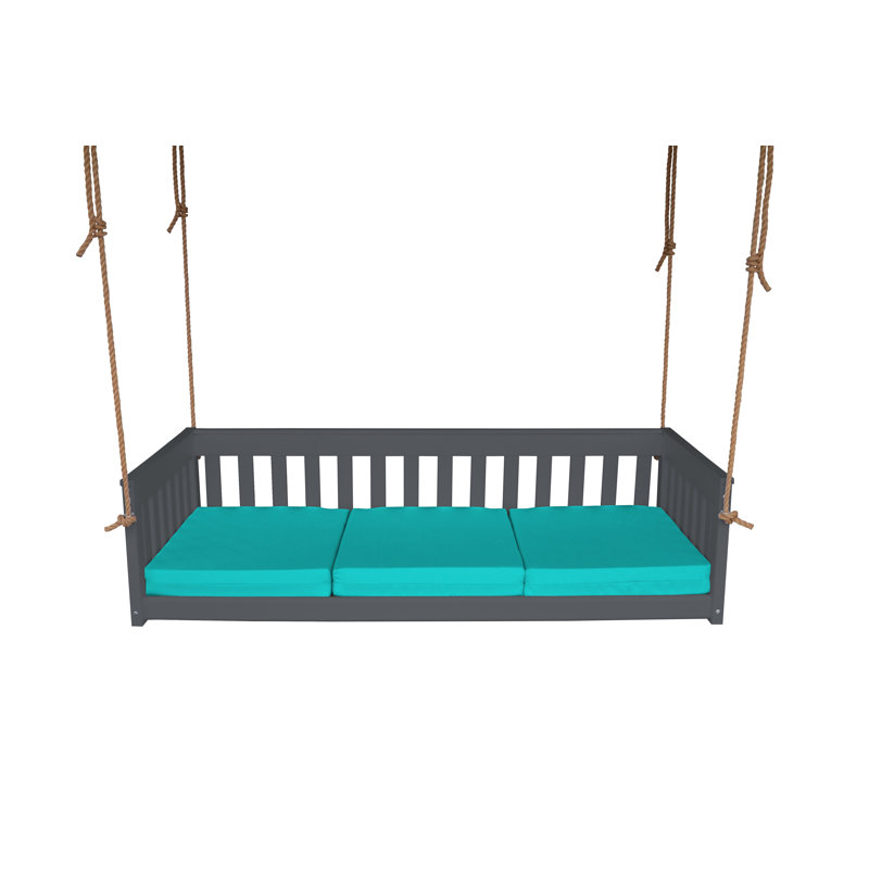 Siège de balançoire Dextra, Turquoise, Gris foncé