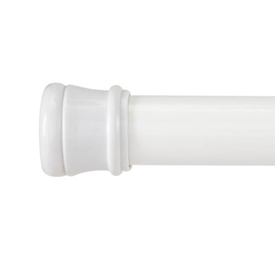 TENSION 2'' Straight Tension Shower Curtain Rod