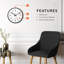 Horloge murale 10 "