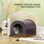 Abri pour chat portatif et imperméable pour chat Dome