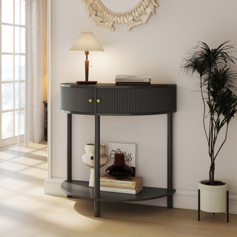 Console demi-lune Artisan-Wave