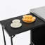 Chariot de barbecue 72,4 po avec table de préparation pliante, tablettes réglables et support à épices
