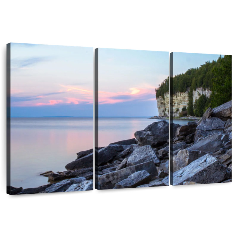 Alvord Fayette State Park Cliffs, 28" H x 45" W