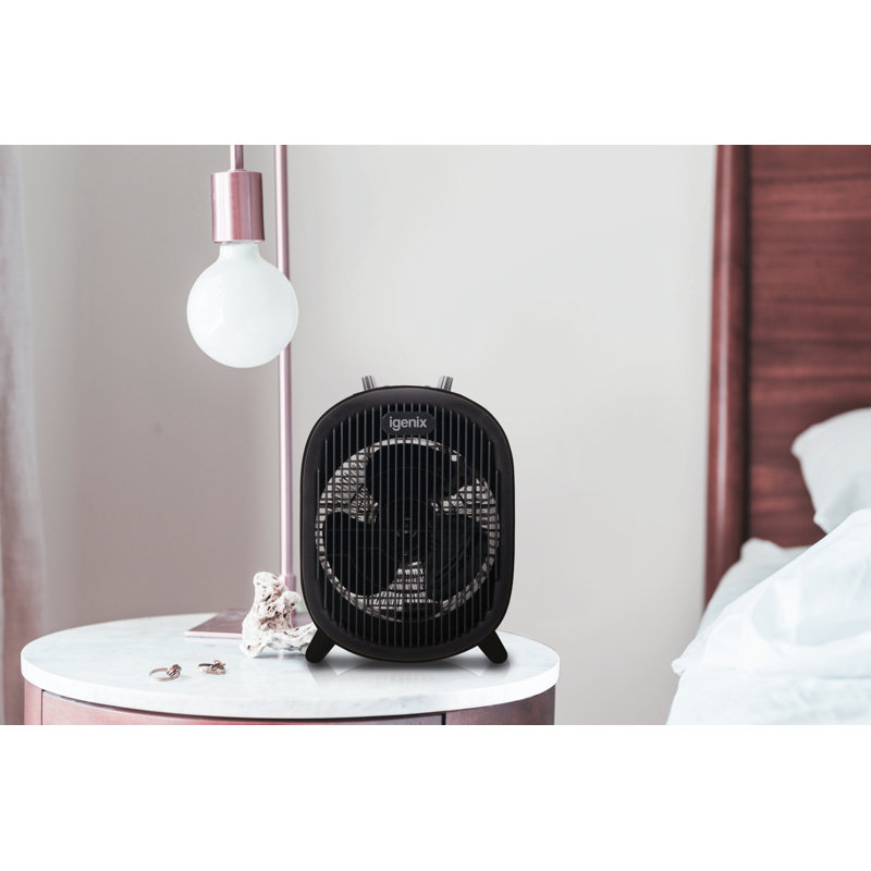 Igenix 2000W Upright Fan Heater Black