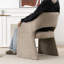 Fauteuil d'appoint rembourré en tissu-492117038