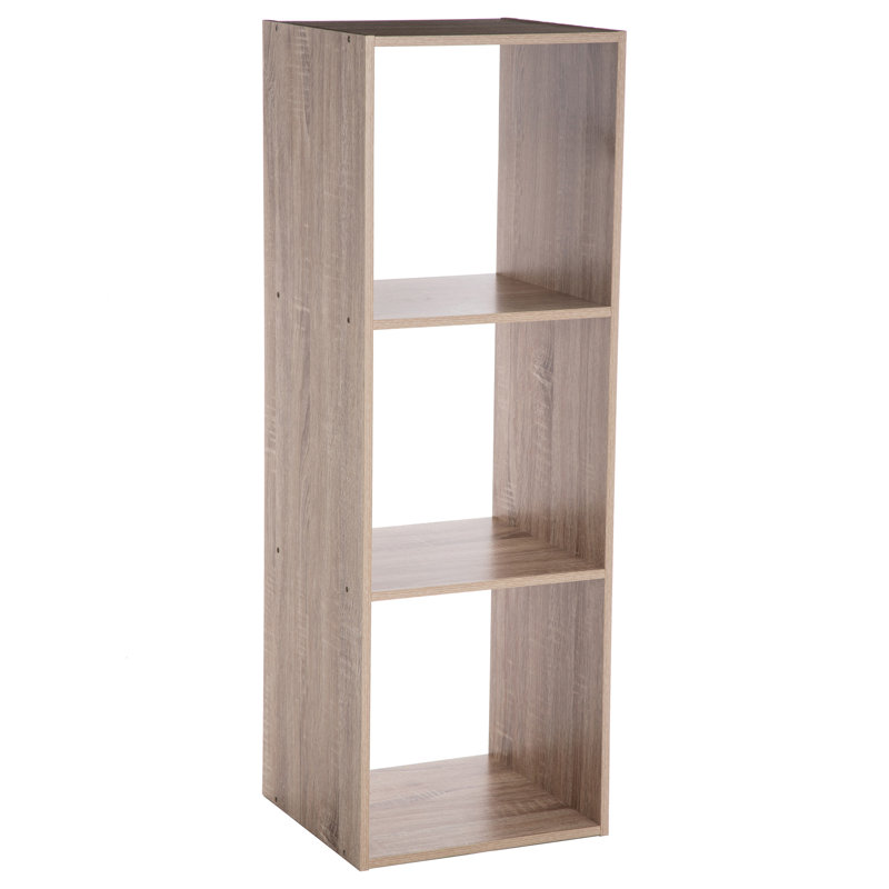 100cm H x 33cm W Standard Bookcase, White