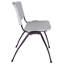 Plateau de table Kee Square, 4 chaises empilables-1034344217-1034344218-1034344220