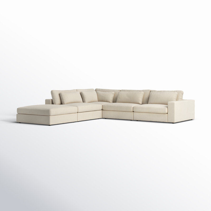 Nathanael 5 - Piece Modular Upholstered L-Sectional