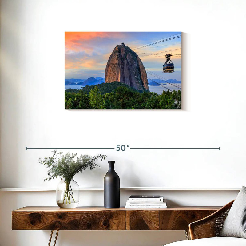Vanna Sugarloaf Cable Car, 20" H x 30" W