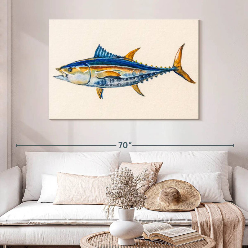 Exotic Tuna, 32" H x 48" W