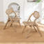 Chaise pliante en bois massif Reseda