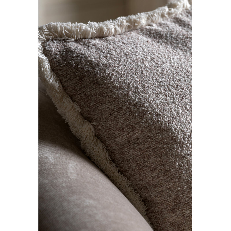 Edyta Gray Square Cushion
