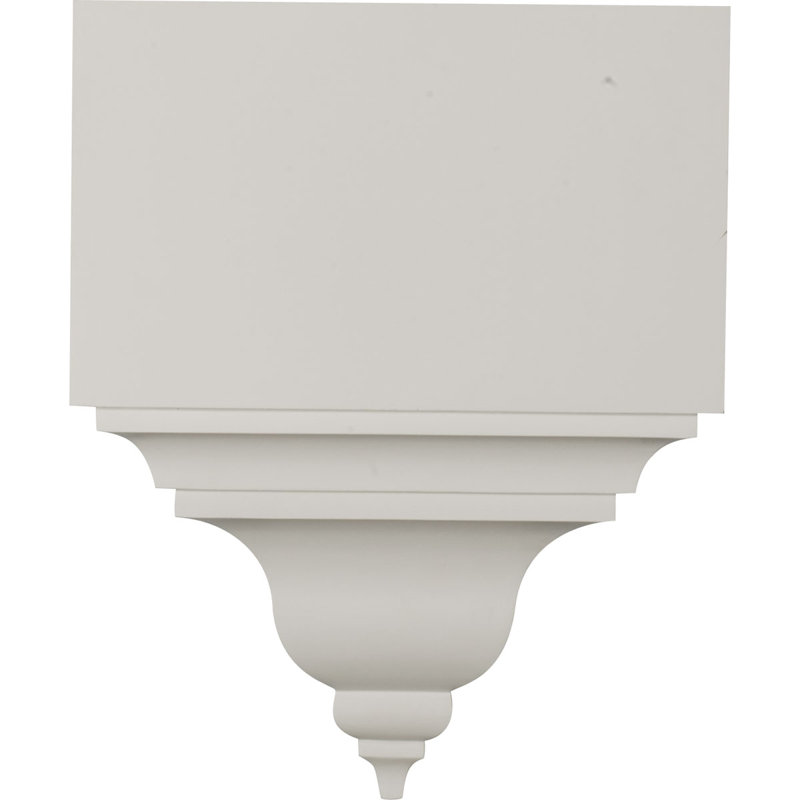 Endurathane Coupling for Moulding Profiles, 11"W x 5 1/2"P x 13 3/4"H (Less than 5 1/2"P and 6 3/4"H), Factory Primed