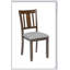 Ensemble de chaises de salle à manger élégantes pour 4 avec siège rembourré et structure en noyer durable, pour plus de confort et de style-1543454998