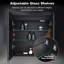 Burhanettin 63 mm W 65 mm H Wall Mounted Mirrored Bathroom Cabinets 2 Adjustable Shelves with Mirror
