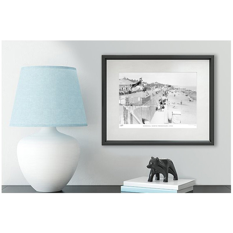 Hornsea, North Promenade C1950 by Francis Frith - Single Picture Frame Print, 28cm H x 36cm W x 2.3cm D