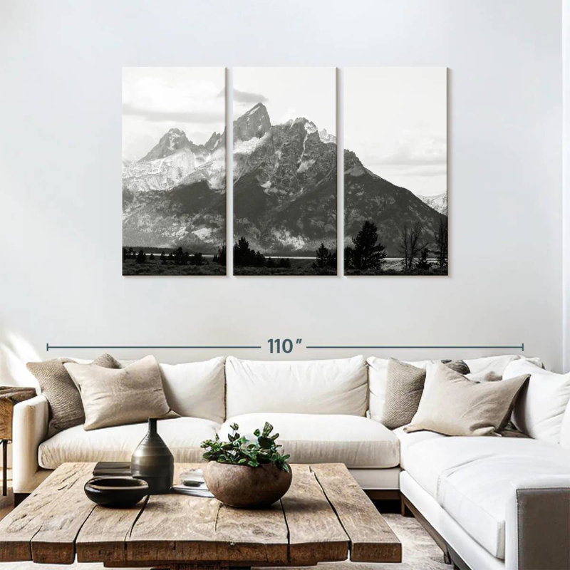 Alvord Grand Teton Summit, 48" H x 74" W