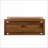 Electric Fireplace 28-Inch Media Entertainment Center with Caster Wheels | Particle Board | Dark Oak