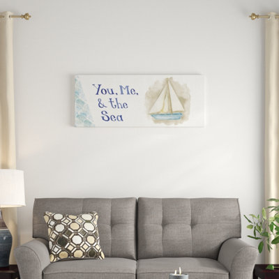" New Horizons VI Words " by Elyse DeNeige Graphic Art Print
