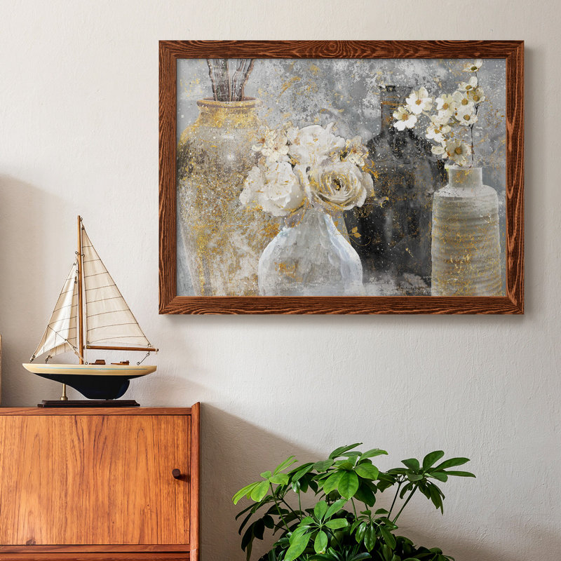 Fleur Couture - reproduction d'art sur toile, H 23 po x l 32 po x P 1 po, Érable