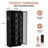 Heavy-Duty Metal Pantry Cabinet with Adjustable Shelves