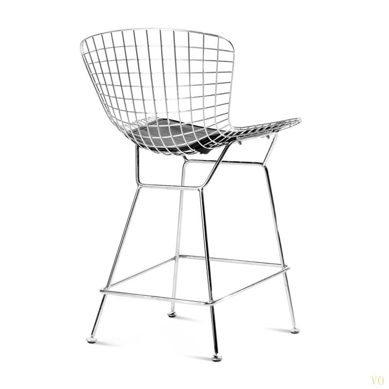 Ensemble de deux tabourets de bar Bertoia