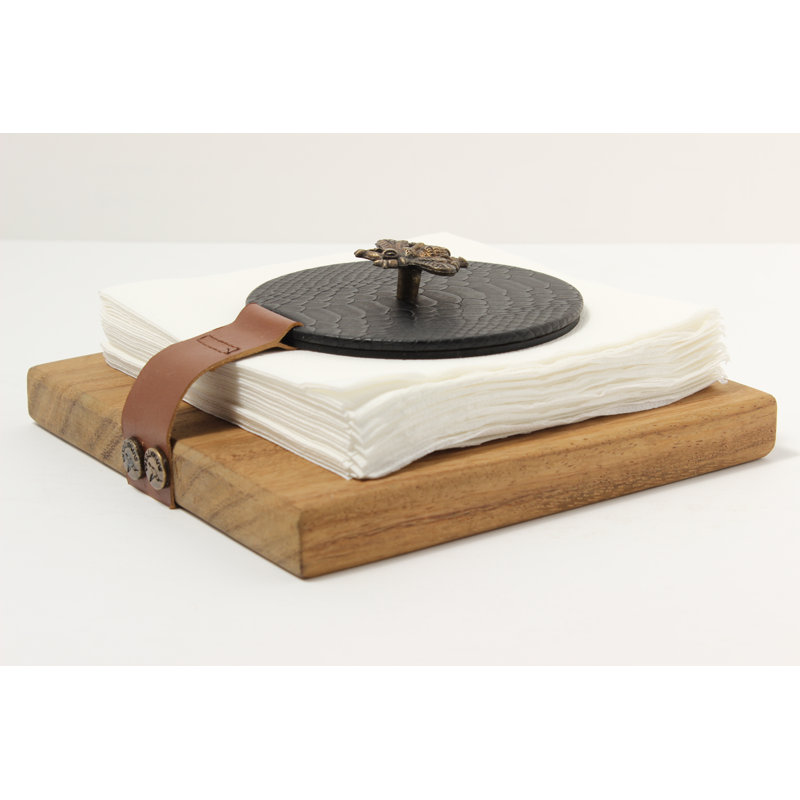 Wasp Snakeskin Napkin Holder