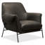 CC Metal Frame Leather Club Chair-123293297