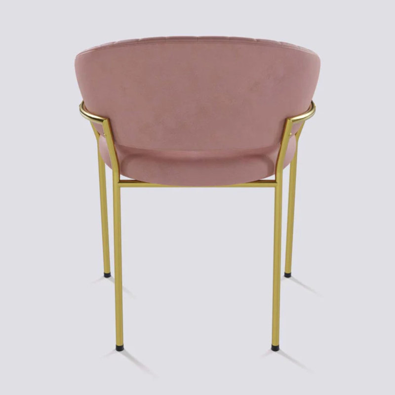 Chaise d'appoint rembourrée Lyre