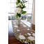 Chemin de table Magnolia on Brown-109404919