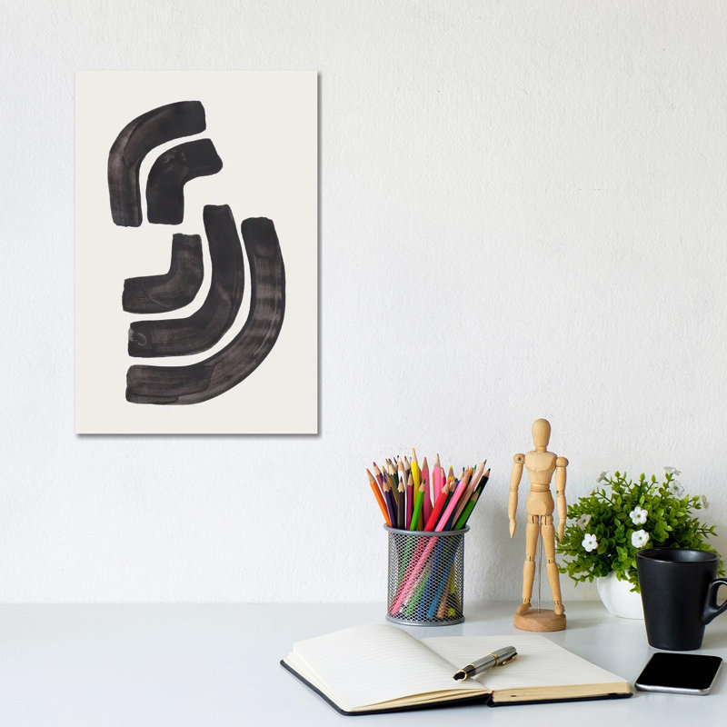 Echo by EnShape - Wrapped Canvas Painting, 20.32 cm H x 30.48 cm W