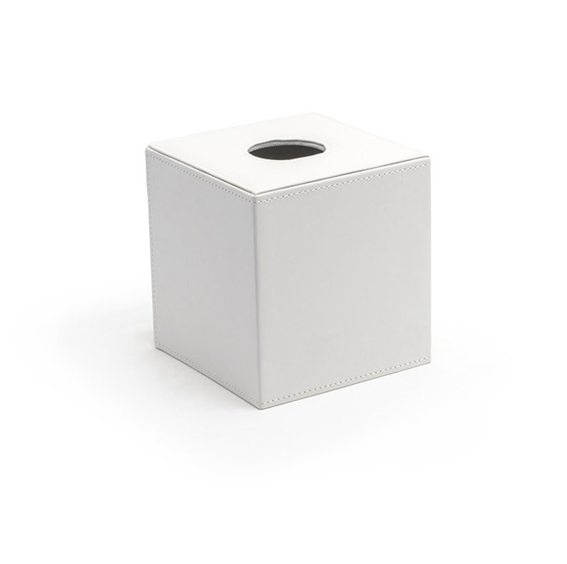 Housse pour boîte de tissu London, Blanc