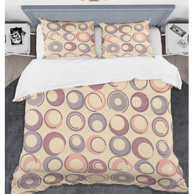 Ensemble de housse de couette rétro Mid-Century
