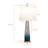 Aislin 28.75" Gradient Blue Bedside Table Lamp Set